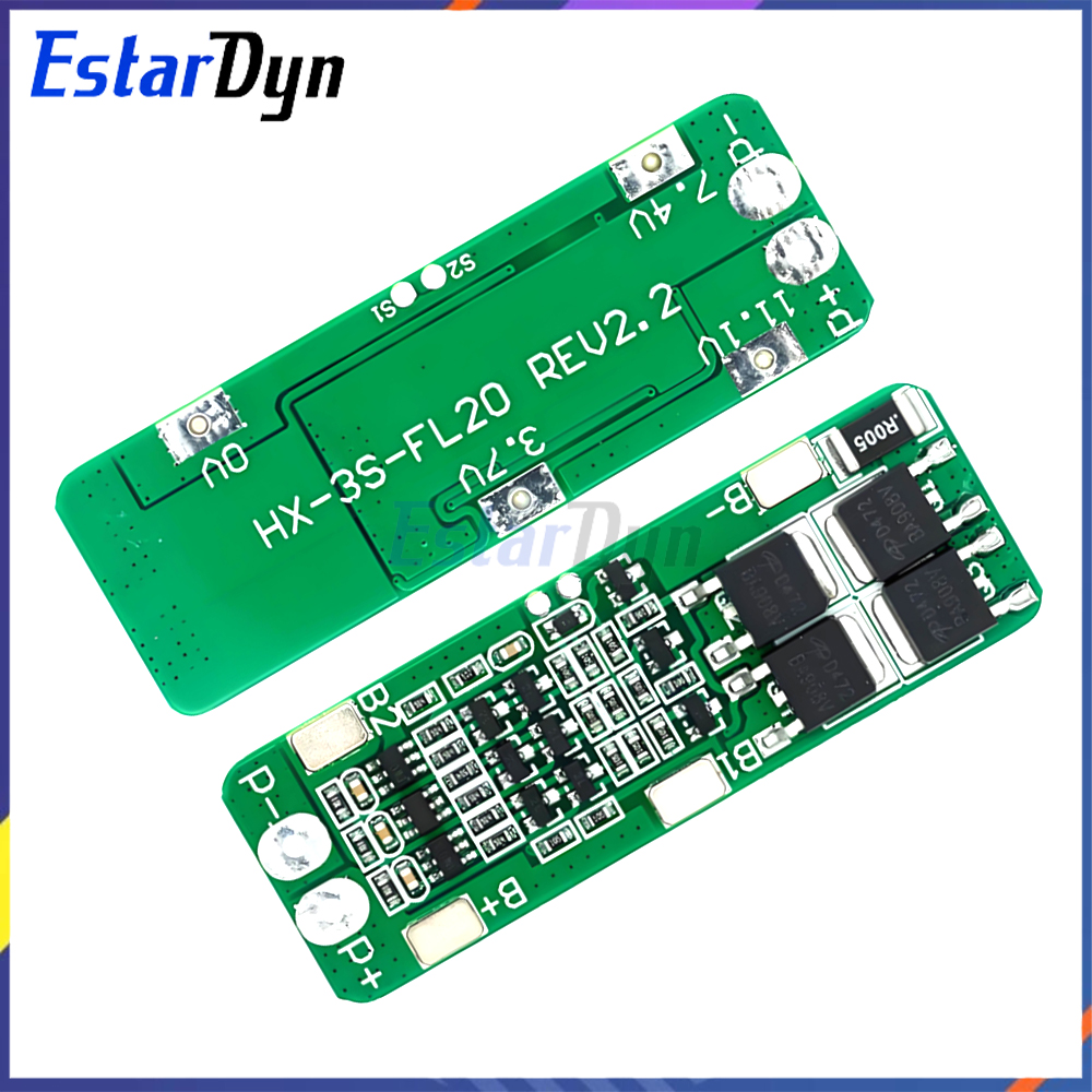Power Tools With Names - Estardyn 3S 20A BMS PCB for