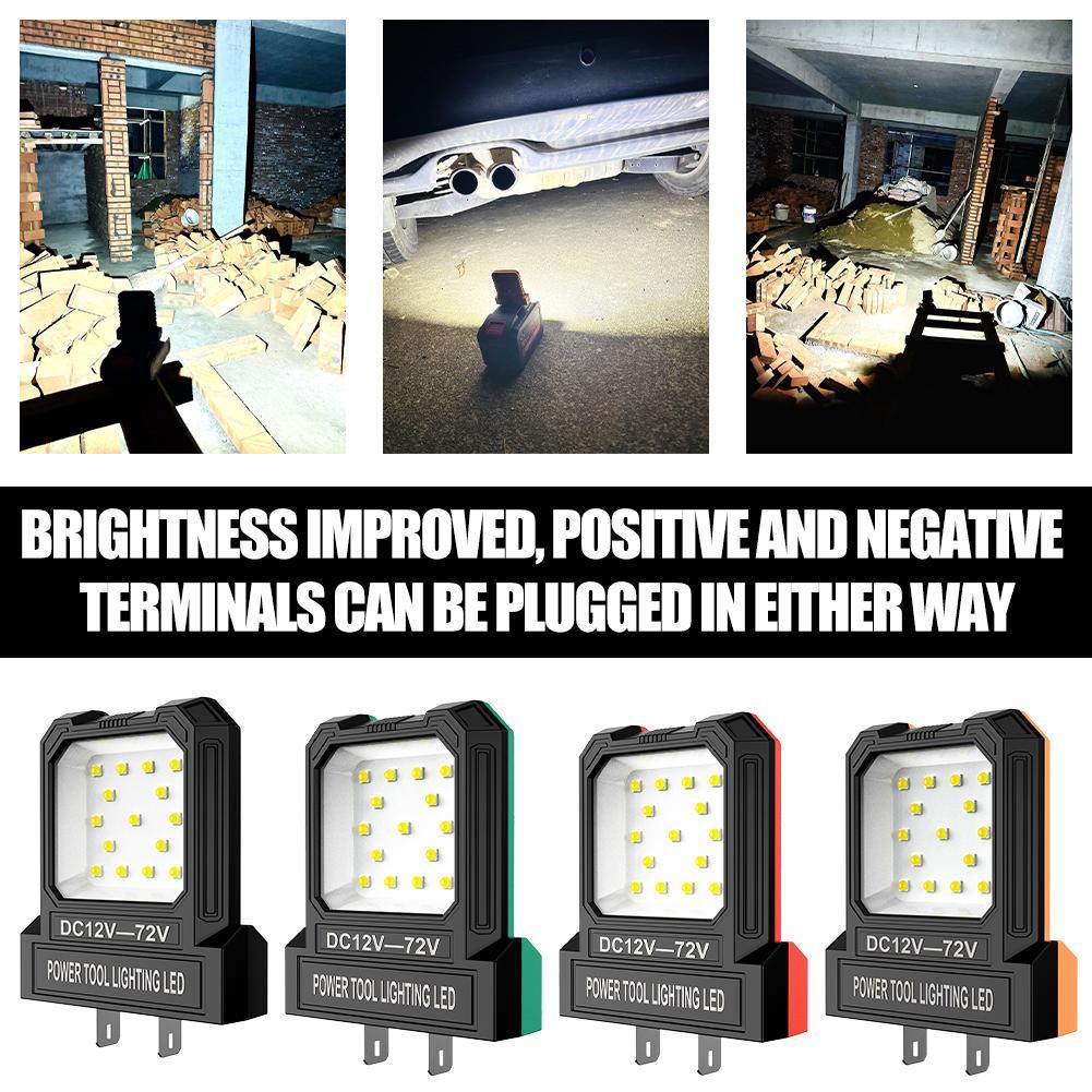 Power Tools Battery Repair - Car Repair Work Light DC 12-72V