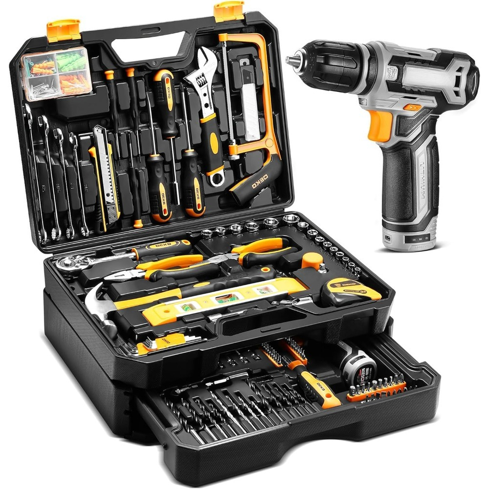 Combo Power Tools - US Shipping Tool Kit Box Drill