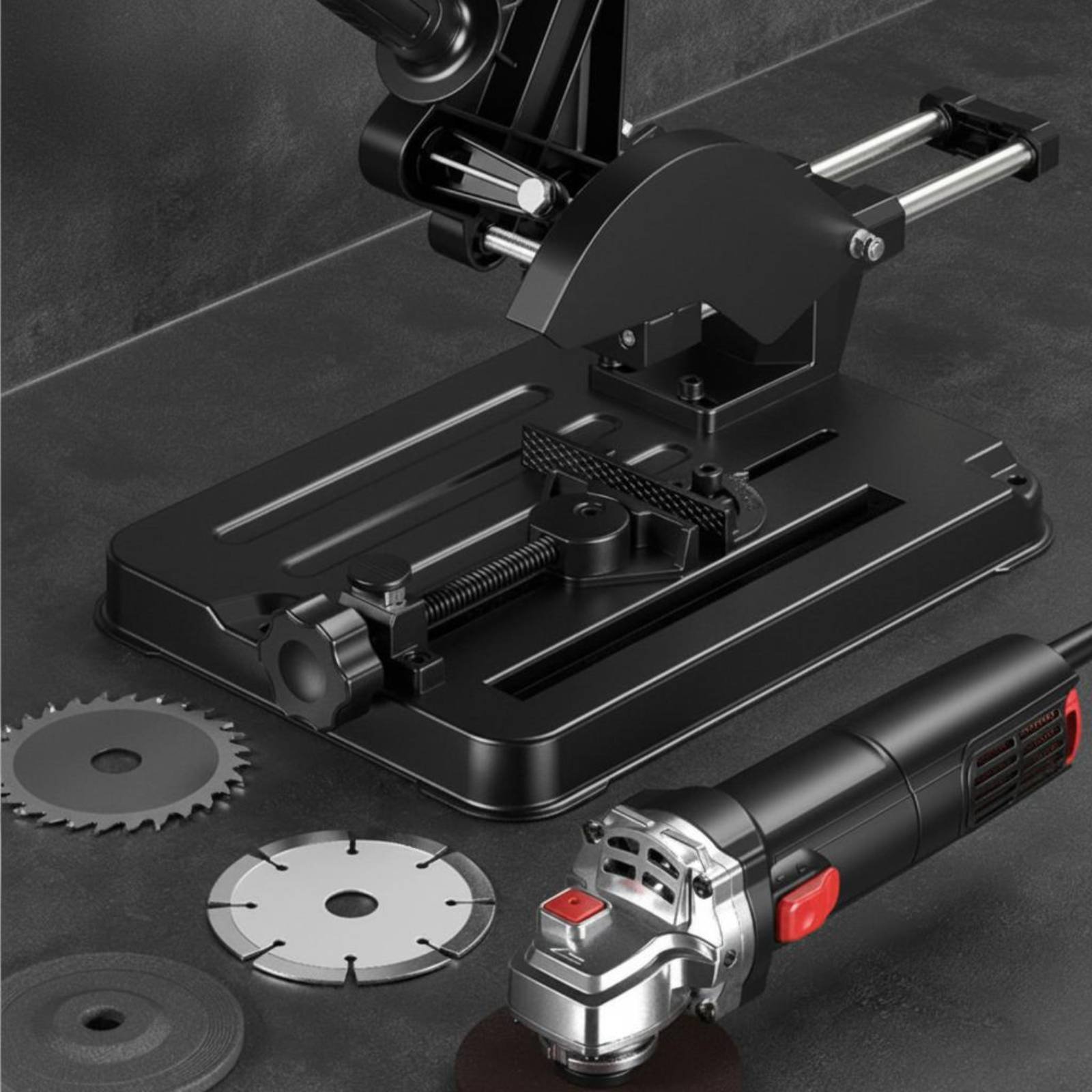 Power Tools Grinder - Angle Grinder Cutting Stand Dual Guides