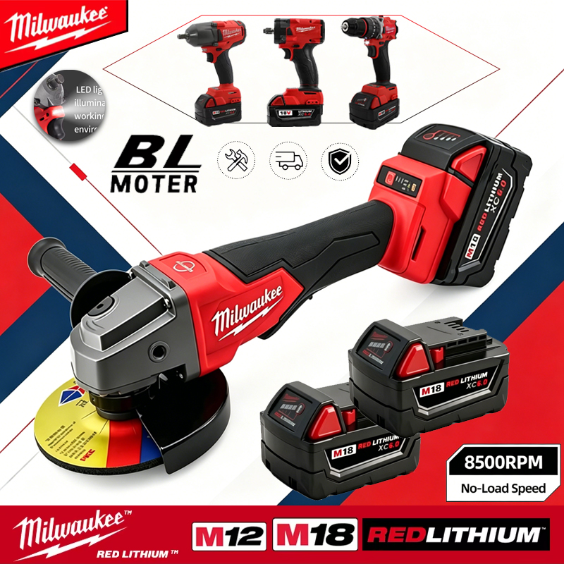 Combo Power Tools - Milwaukee 18V Cordless Impact Drill, Brushless