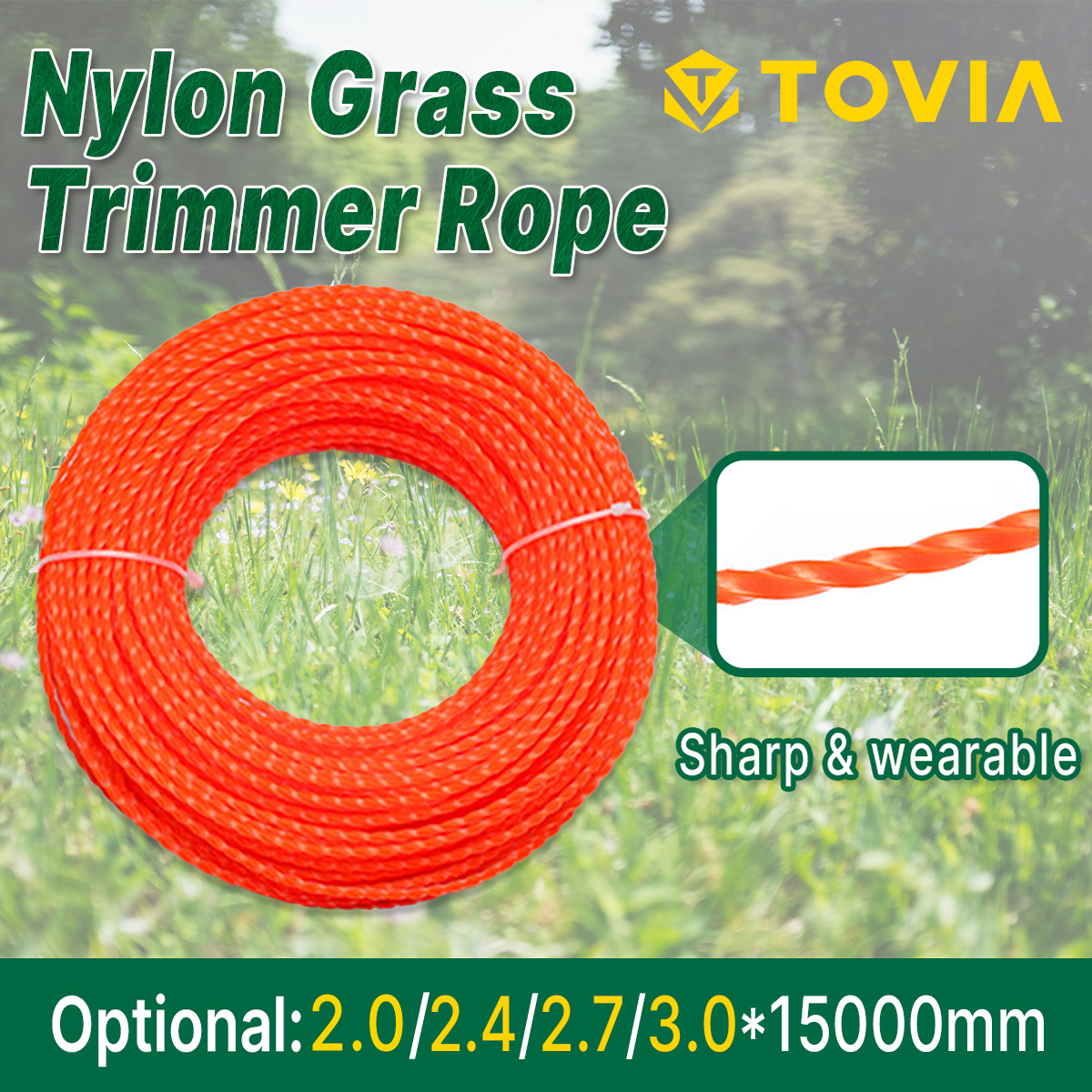 High strength grass rope, a va - Power Tools Wholesale reseña y precio