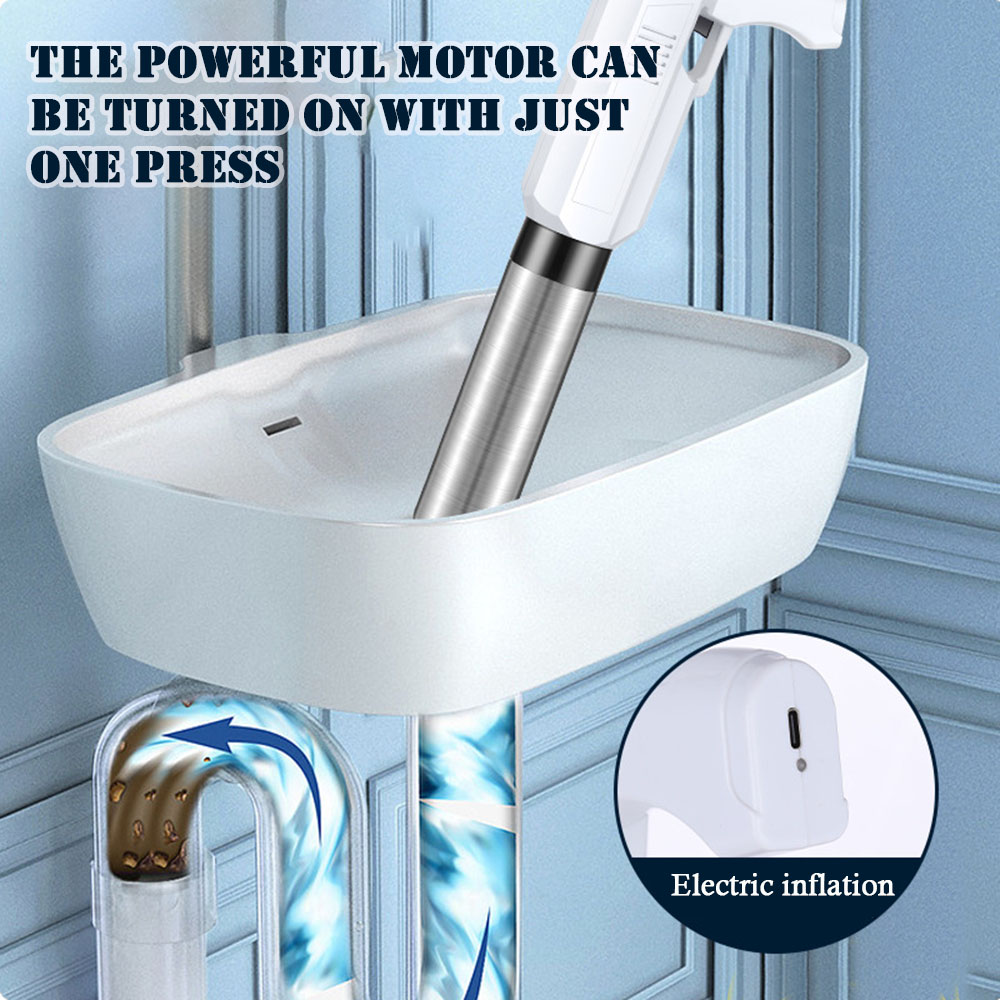 Powerful Electric Toilet Plung - Power Tools Pneumatic reseña y precio