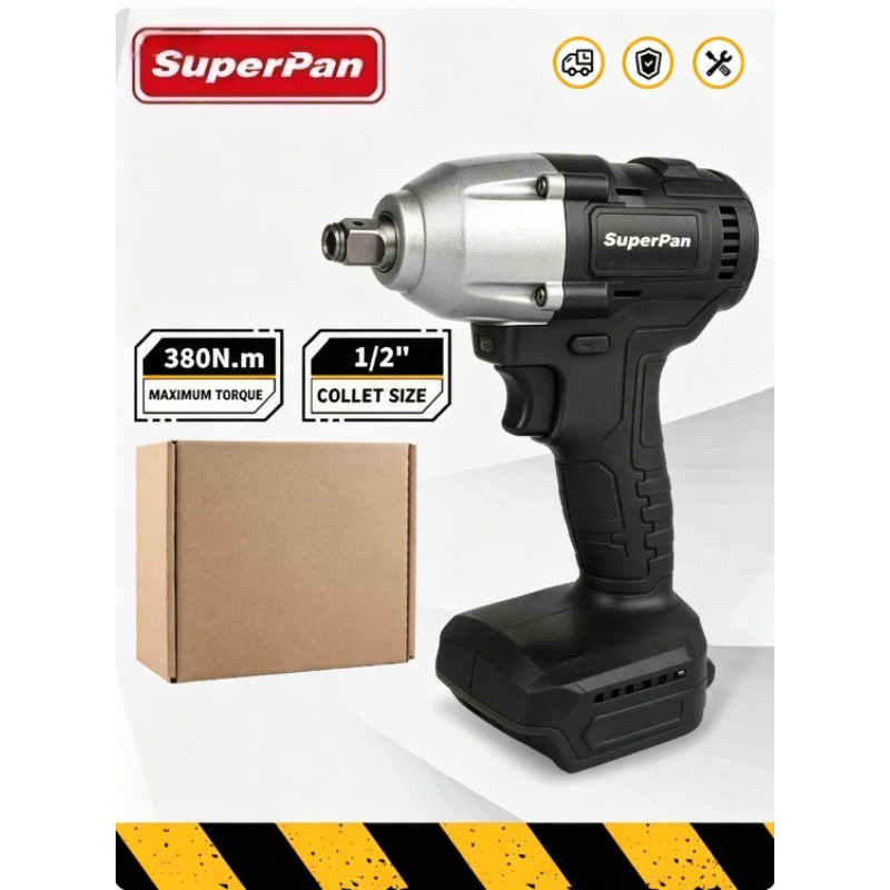 SuperPan 380N.m Cordless Impac - Power Tools Impact Wrench reseña y precio