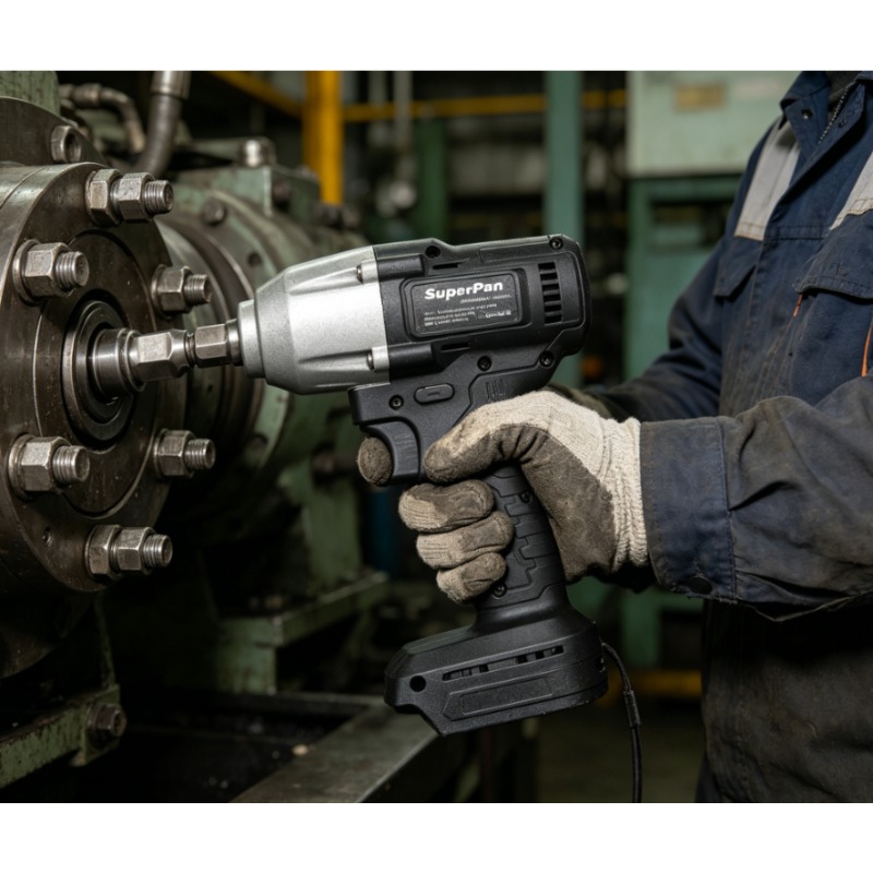 SuperPan 380N.m Cordless Impac - Power Tools Impact Wrench reseña y precio