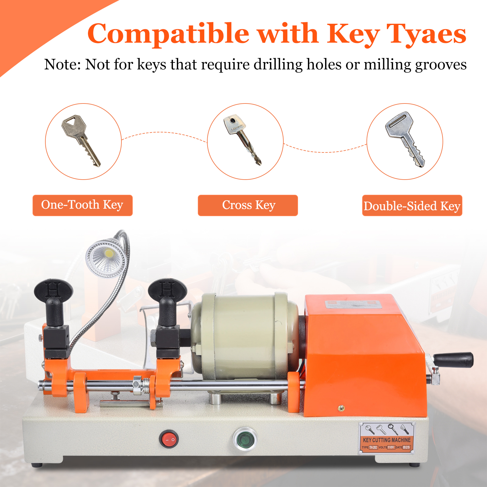 Key Duplicator Machine Key Cut - Power Tools Equipment reseña y precio