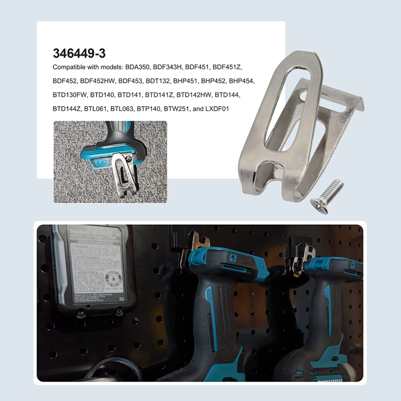 Belt Clip Hook For Makita 12V  - Cordless Drill Driver reseña y precio