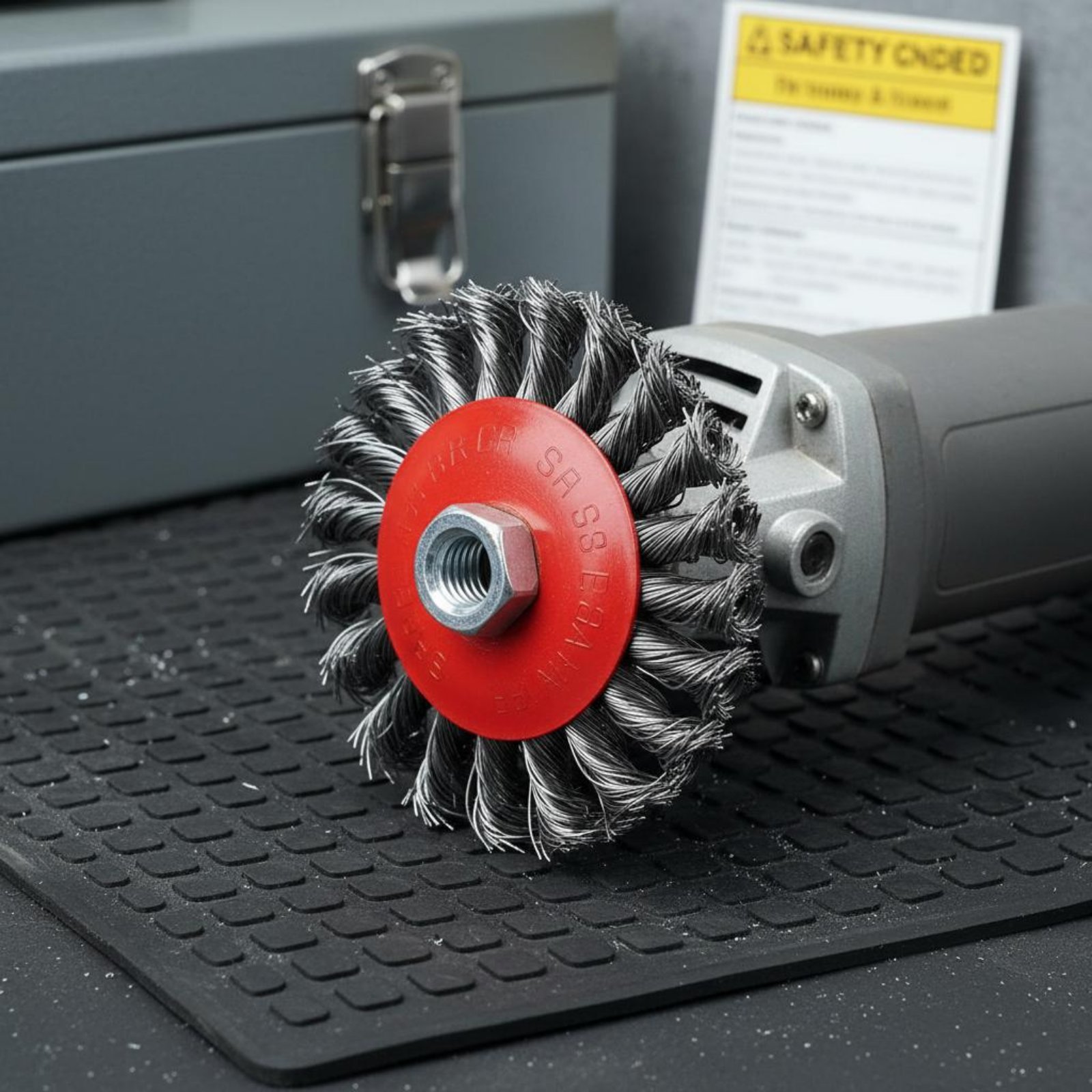 Steel Wire Polishing Disc Copp - Power Tools Grinder reseña y precio
