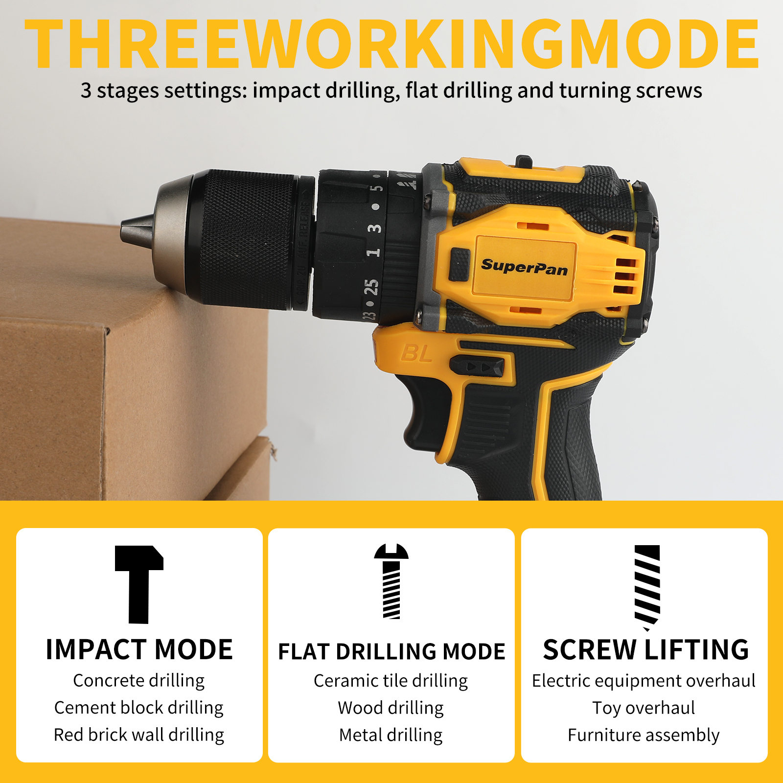 20V Brushless Cordless Drill D - Cordless Drill Driver reseña y precio