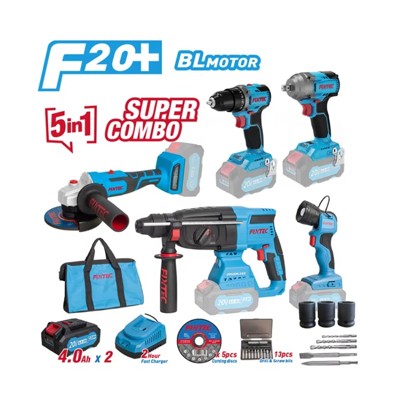 Power Tool Set 20V Cordless Br - Combo Power Tools reseña y precio