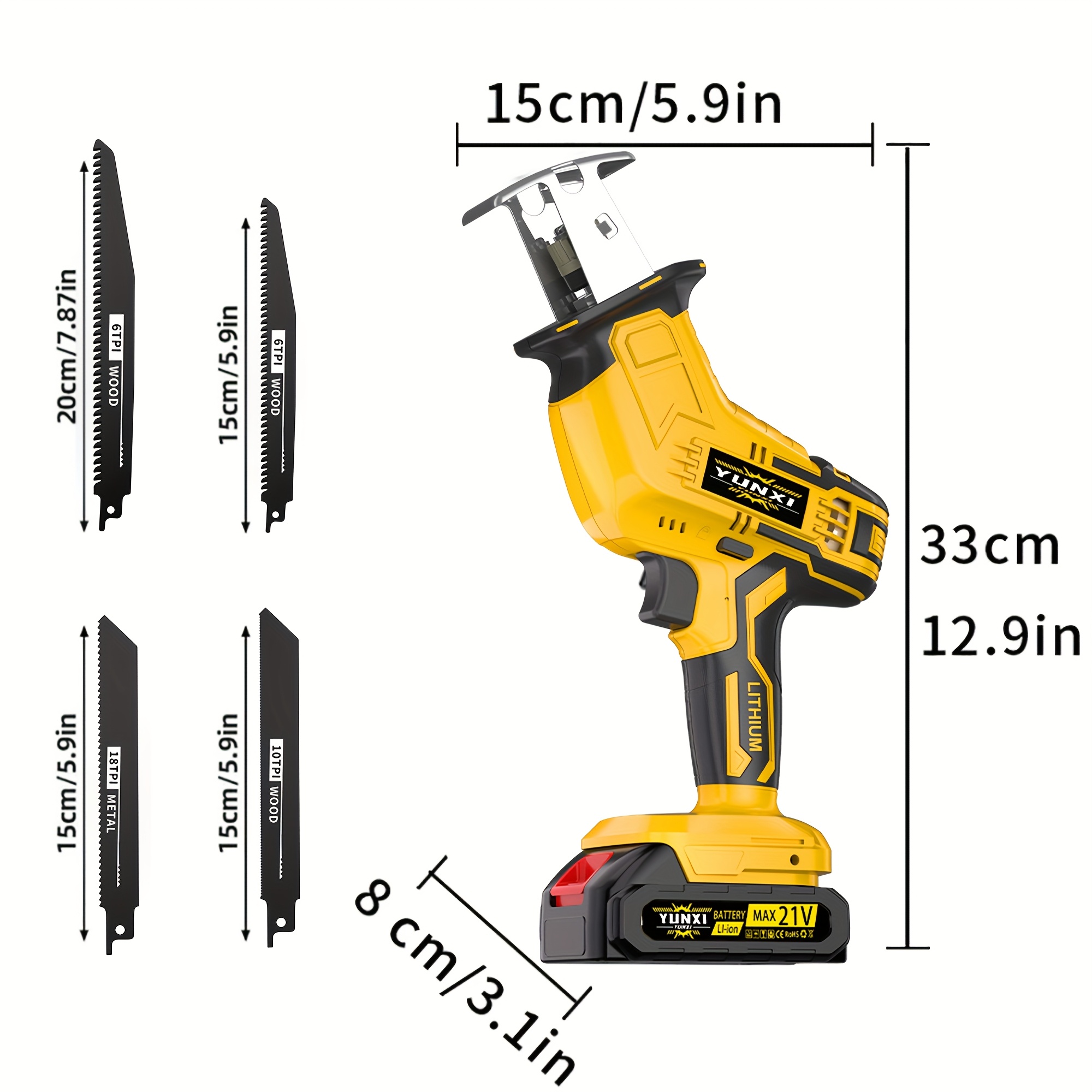 Newly Upgraded Electric Recipr - Power Tools Equipment reseña y precio