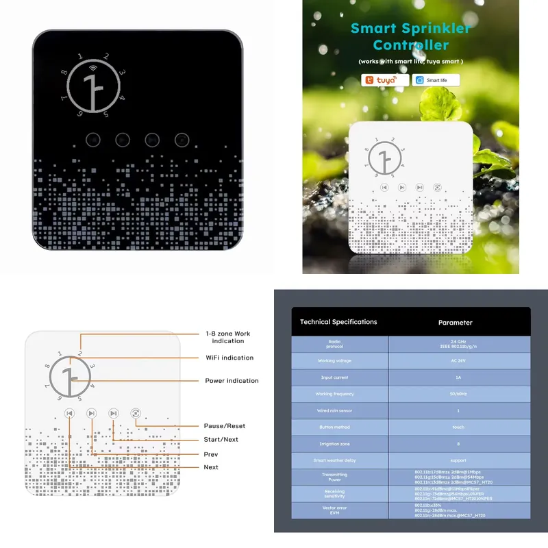 Smart WiFi Garden Irrigation S - Power Tools Zones reseña y precio