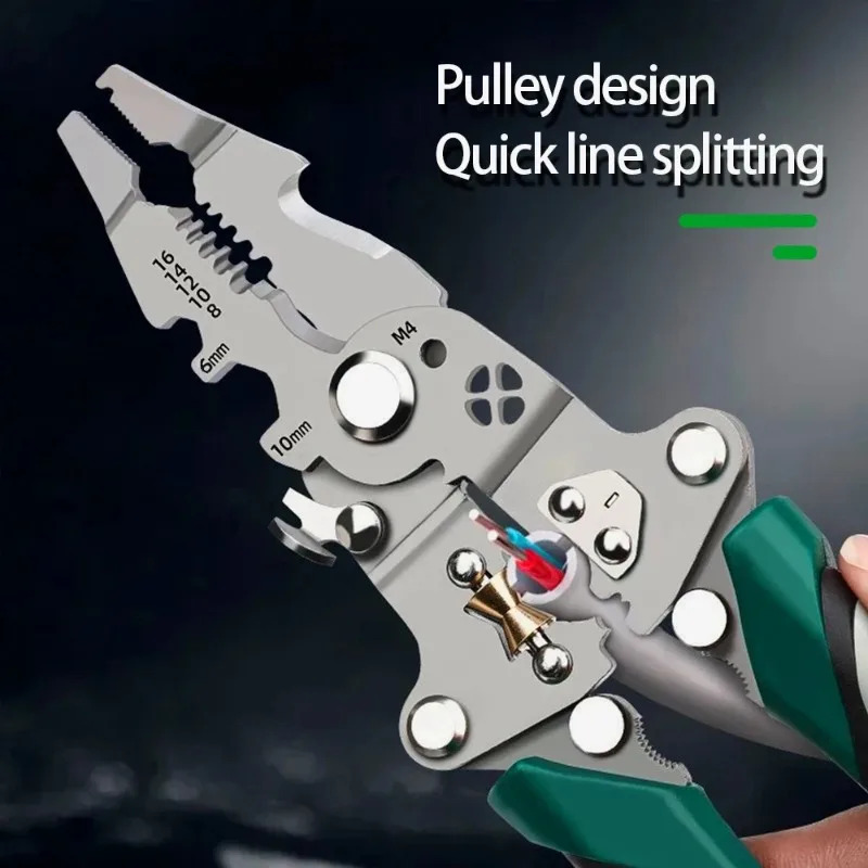 Foldable wire stripper, pulley - Power Tools America reseña y precio