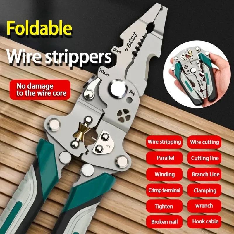Foldable wire stripper, pulley - Power Tools America reseña y precio