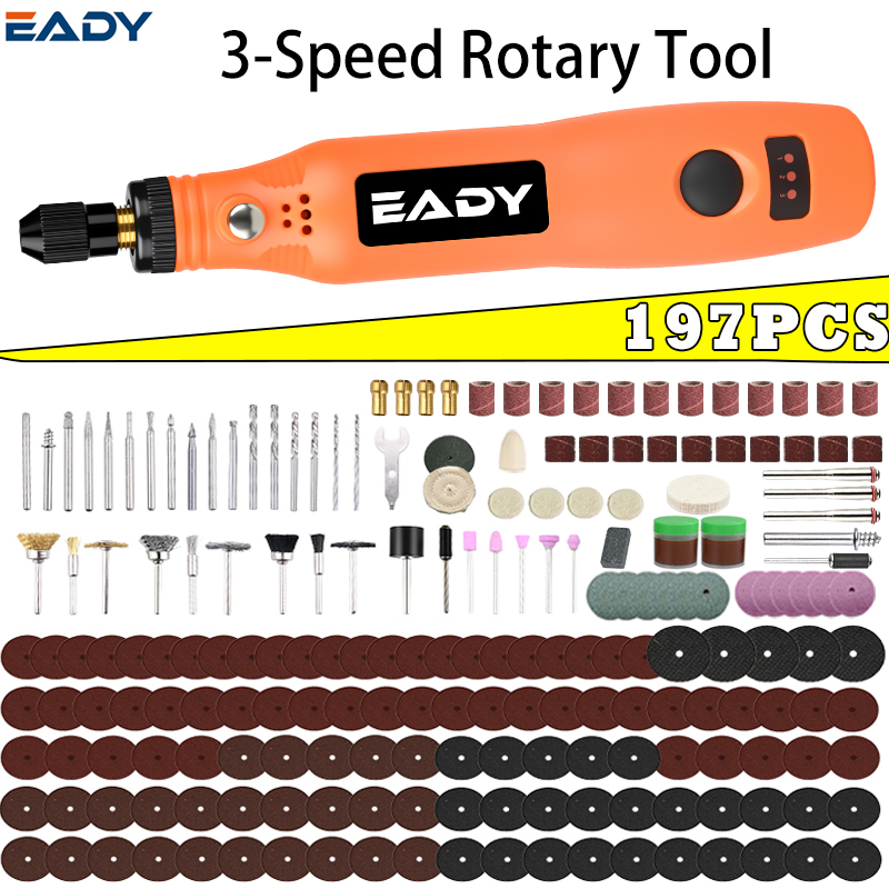 USB Cordless Rotary Tool Kit – - Impact Driver Cordless reseña y precio
