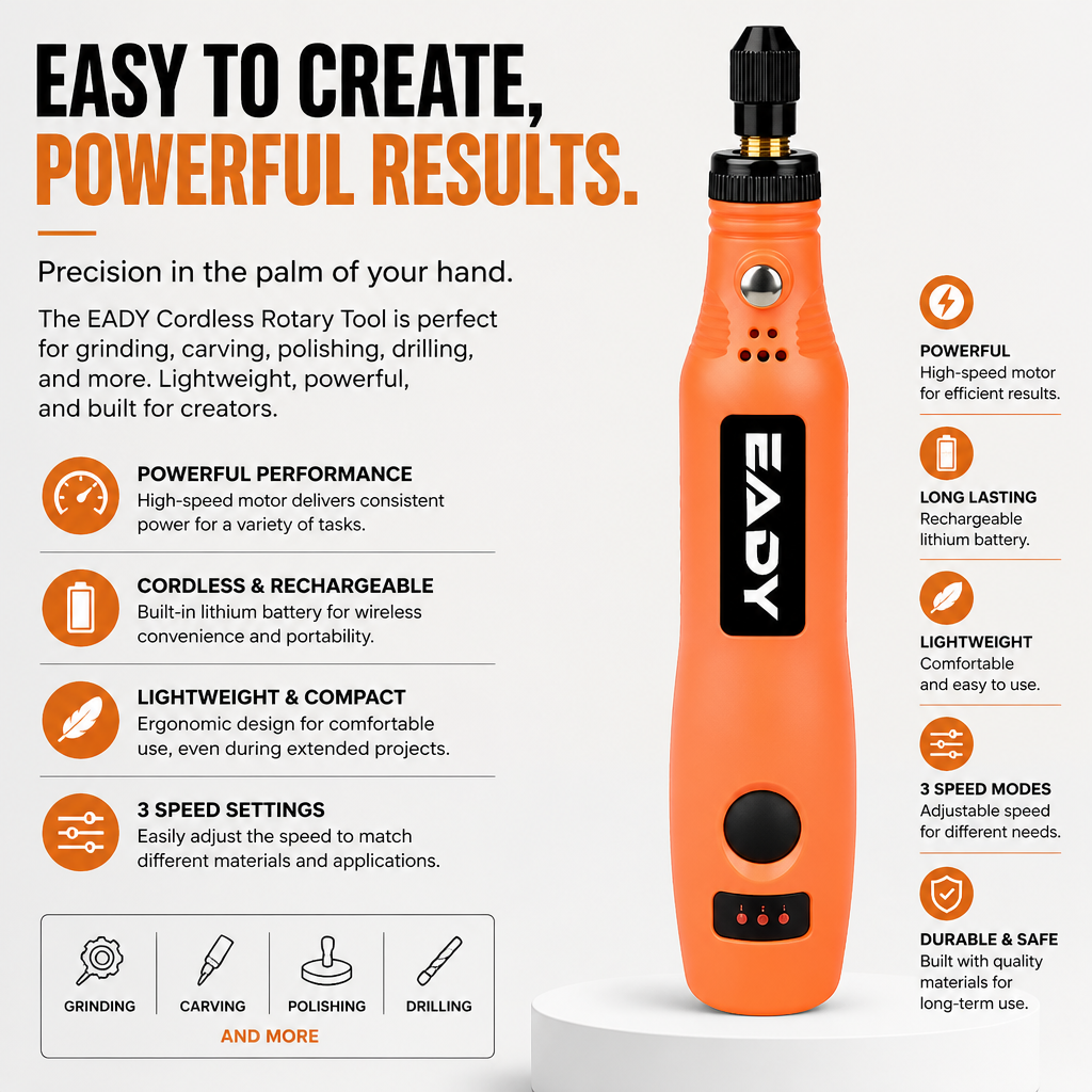 USB Cordless Rotary Tool Kit – - Impact Driver Cordless reseña y precio
