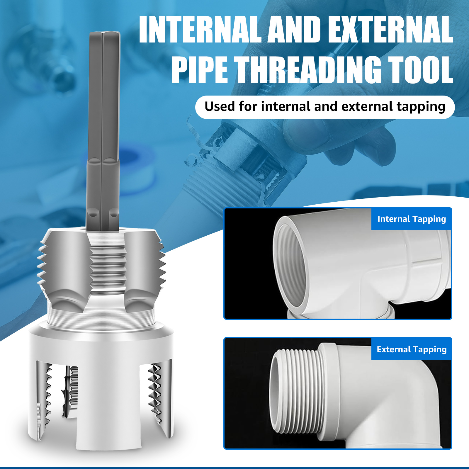 4 in 1 Water Pipe Thread Cutti - Power Tools Plumbing reseña y precio