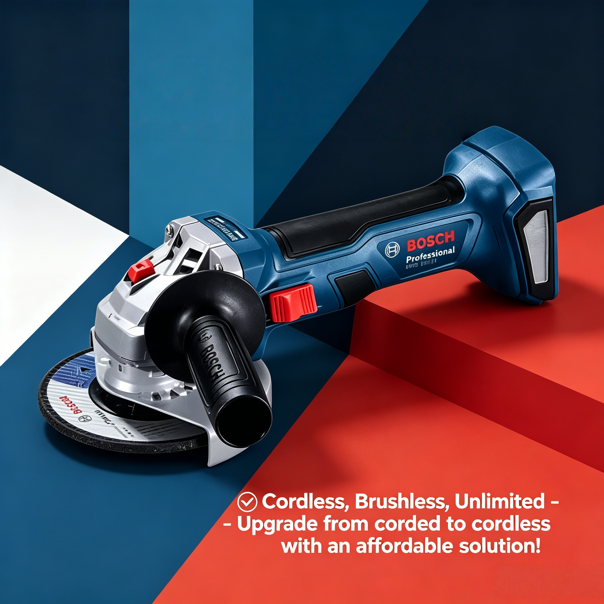 BOSCH GWS 18V-8 Cordless Angle - Power Tools Grinder reseña y precio