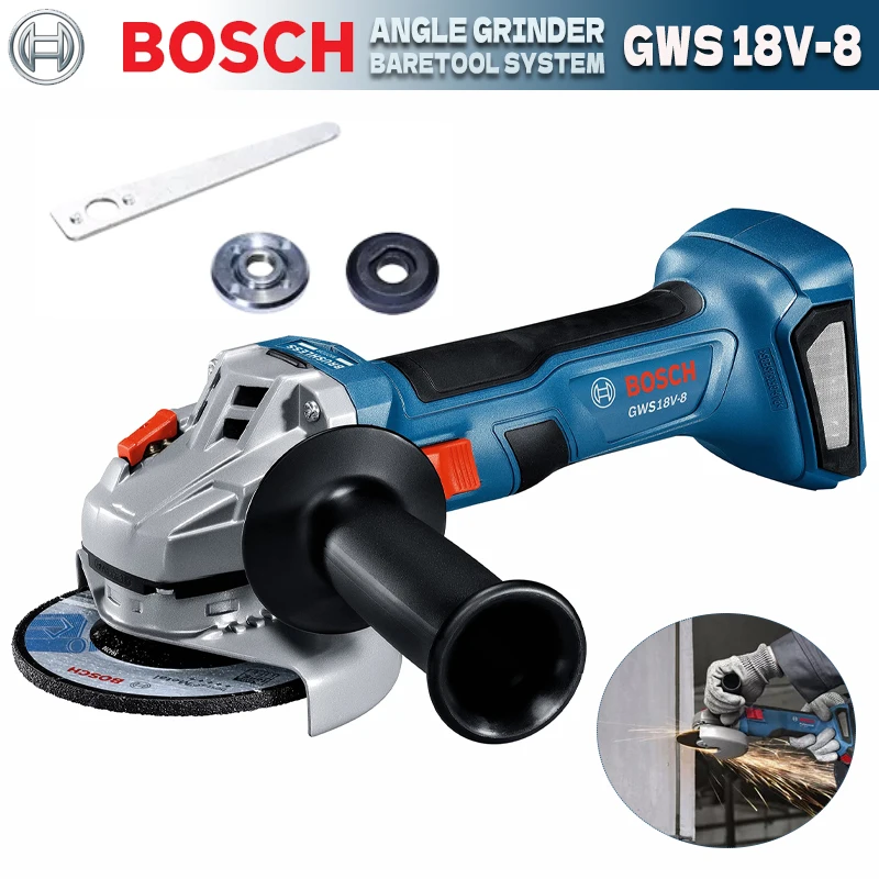 BOSCH GWS 18V-8 Cordless Angle - Power Tools Grinder reseña y precio
