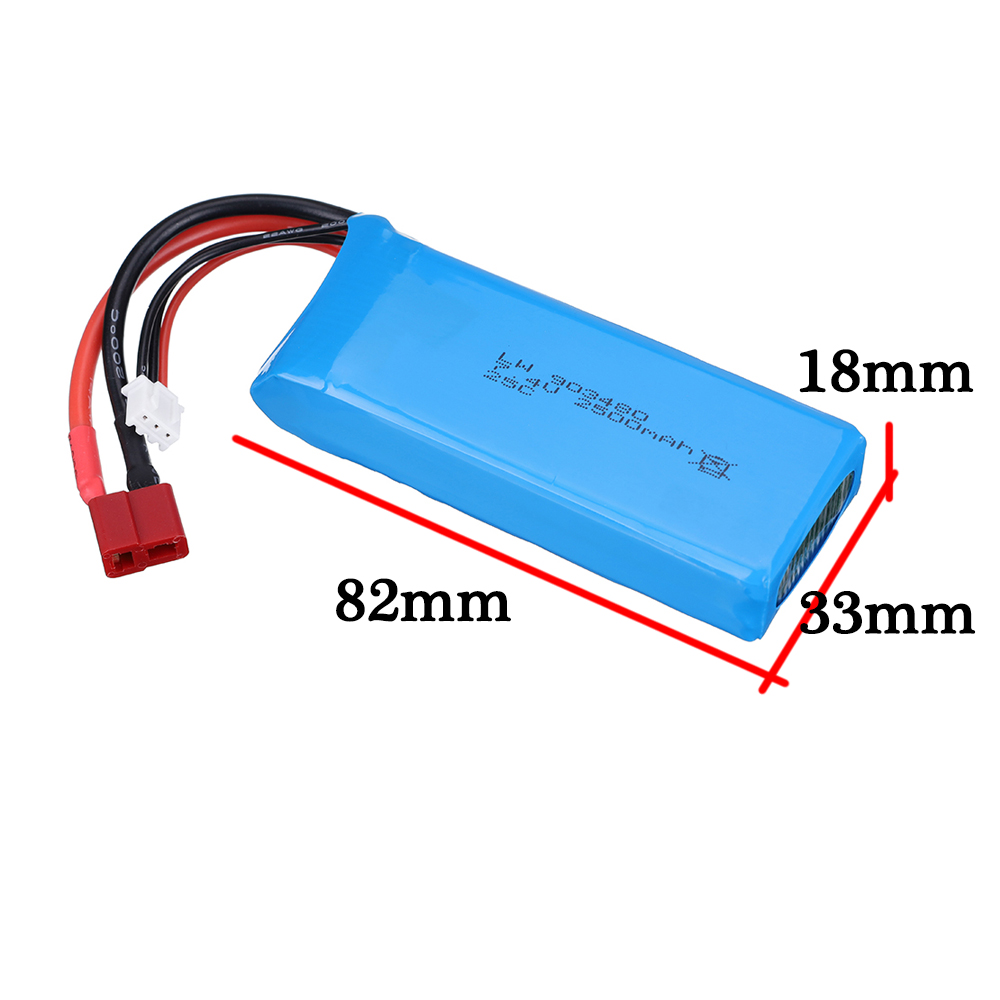 2s 7.4V 2500mAh Lipo Battery C - Impact Driver Cordless reseña y precio