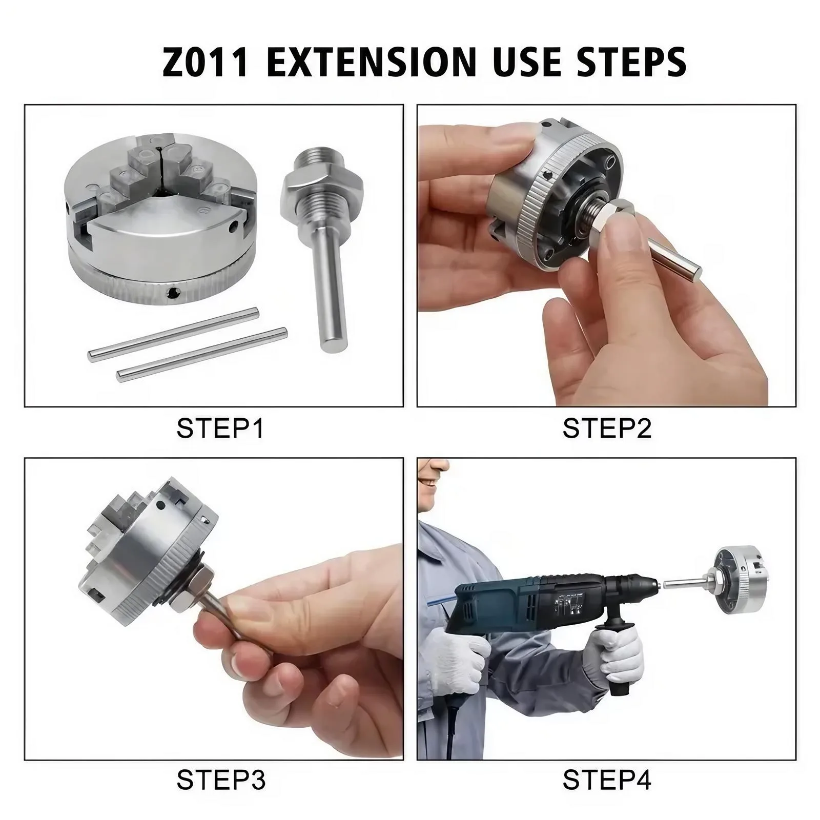 Electric Lathe Drill Chuck Hea - Power Tools Plumbing reseña y precio