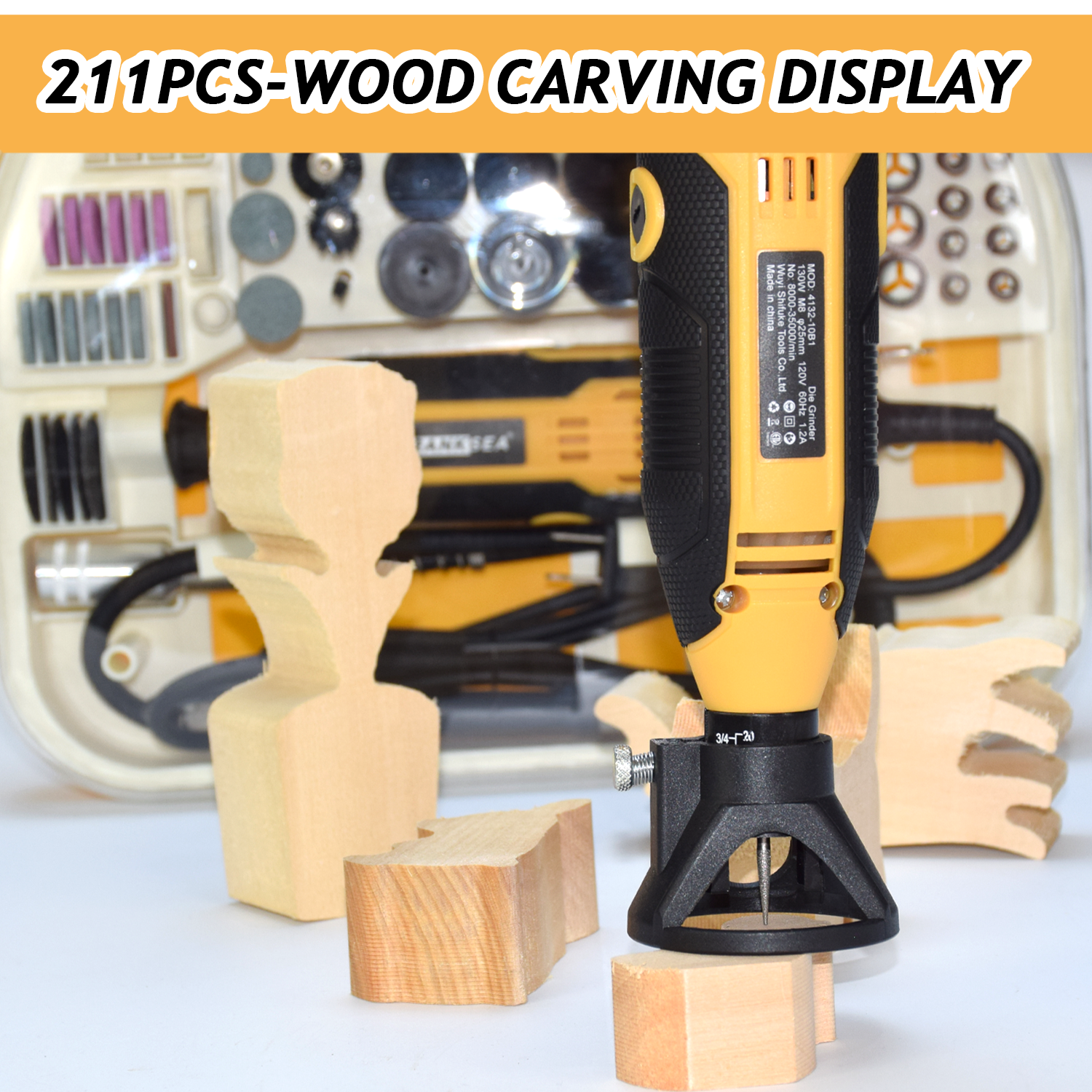 Rotary Tool Kit, Equipped With - Power Tools Equipment reseña y precio