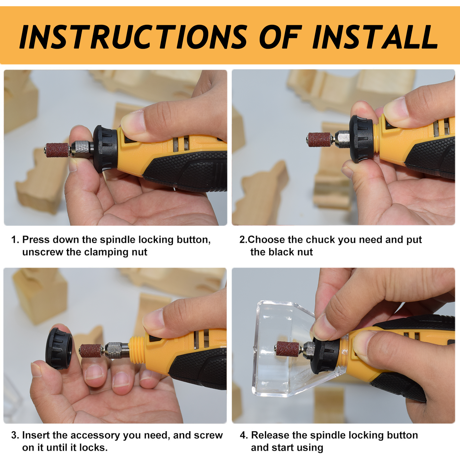 Rotary Tool Kit, Equipped With - Power Tools Equipment reseña y precio