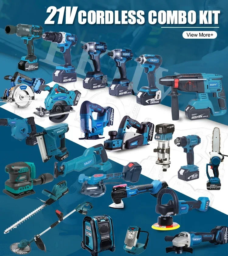 21V Power Tools Set Electric H - Combo Power Tools reseña y precio