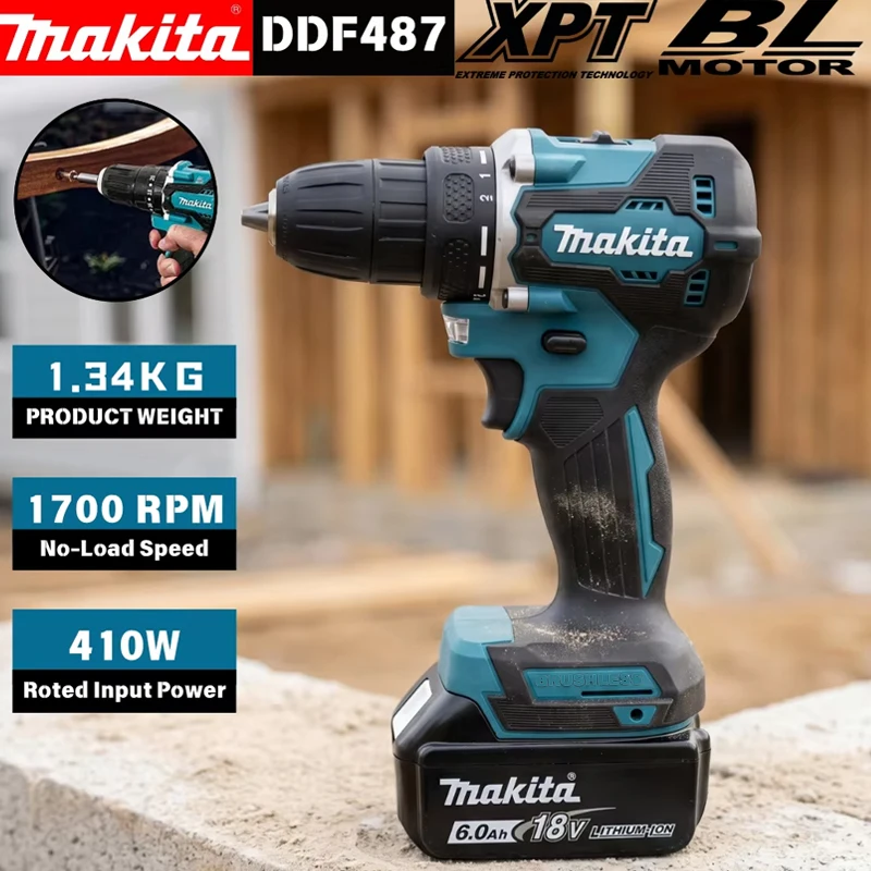 Makita DDF487 Cordless Driver  - Cordless Drill Driver reseña y precio