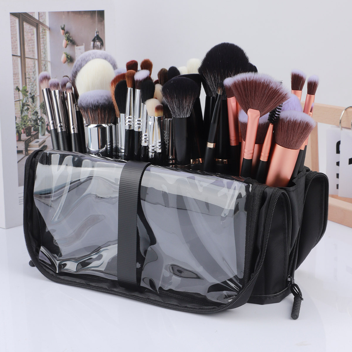 Professional Makeup Brush Set  - Combo Power Tools reseña y precio
