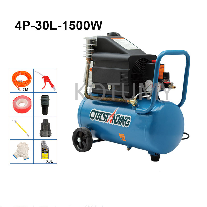 Oily Air Compressor 1P 2.5P 4P - Power Tools Pneumatic reseña y precio
