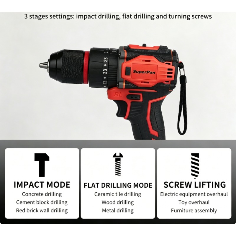 Superpan 60Nm Brushless Cordle - Cordless Drill Driver reseña y precio