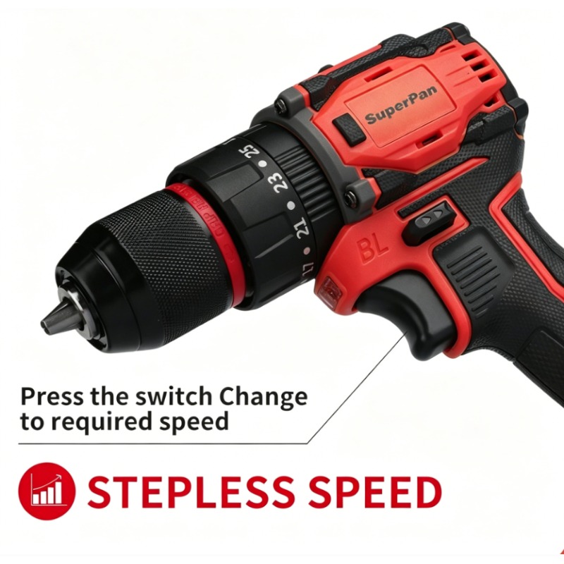 Superpan 60Nm Brushless Cordle - Cordless Drill Driver reseña y precio
