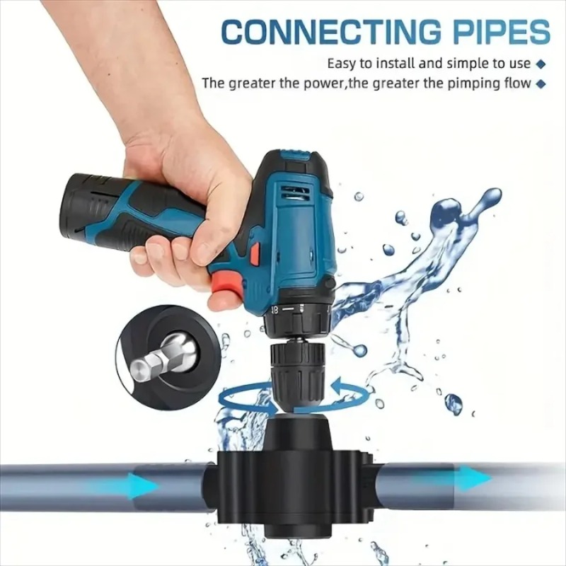 Portable Electric Drill Pump S - Power Tools Plumbing reseña y precio