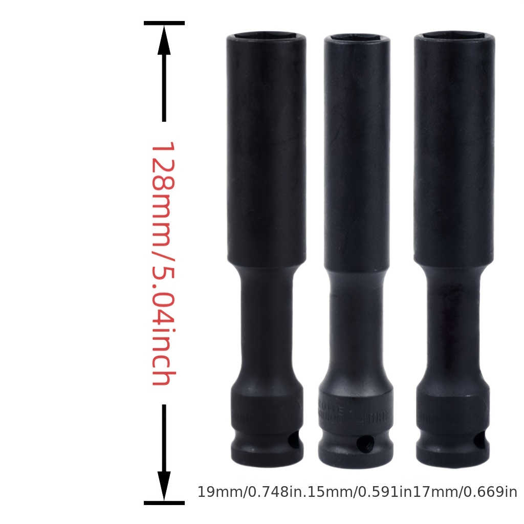 1/3pcs 1/2 inch extended thin- - Power Tools Pneumatic reseña y precio