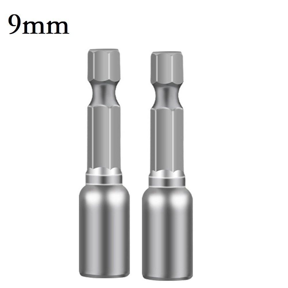 2PCS Impact Socket  6-13mm Mag - Cordless Drill Driver reseña y precio