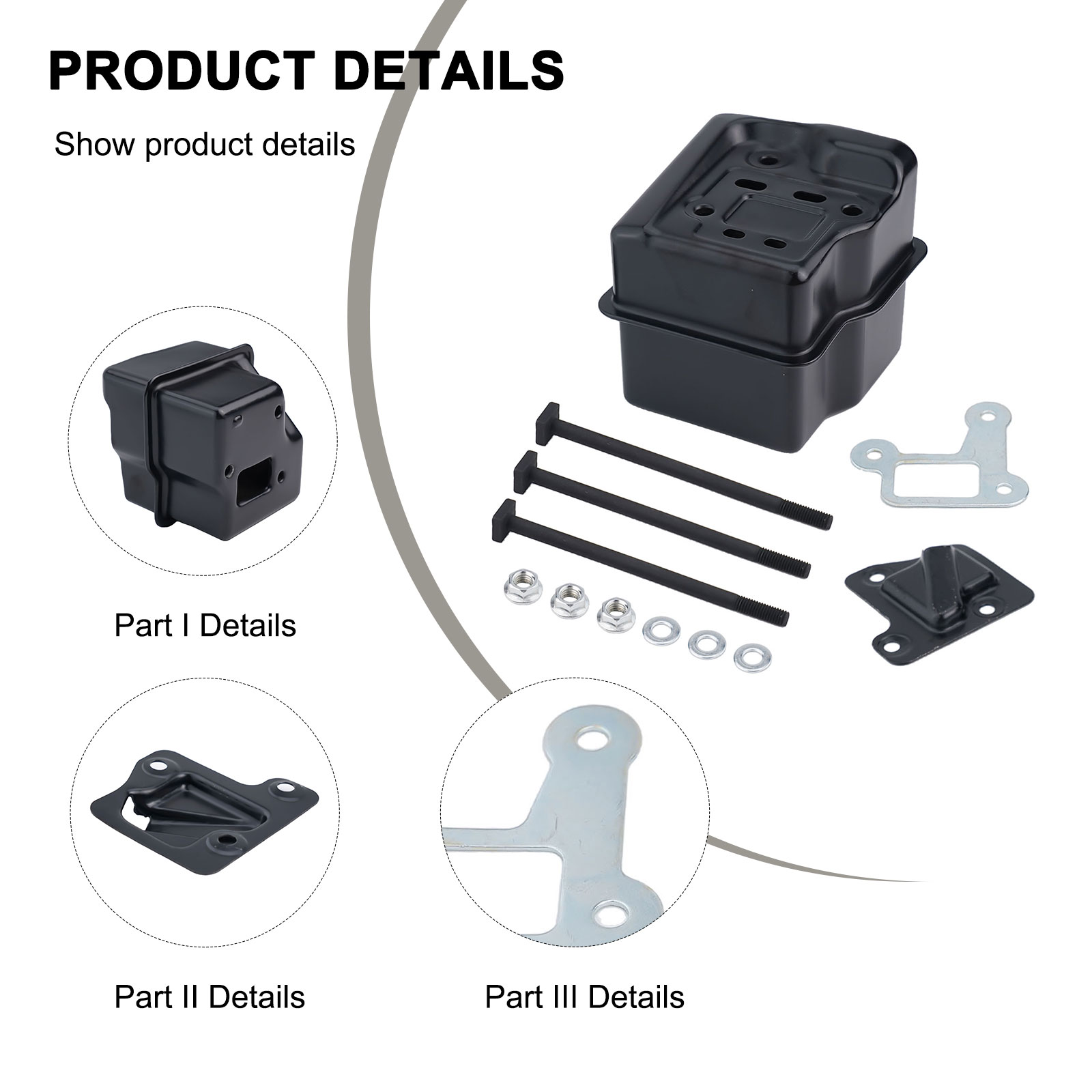 Exhaust Muffler Gasket Cover M - Power Tools With Names reseña y precio