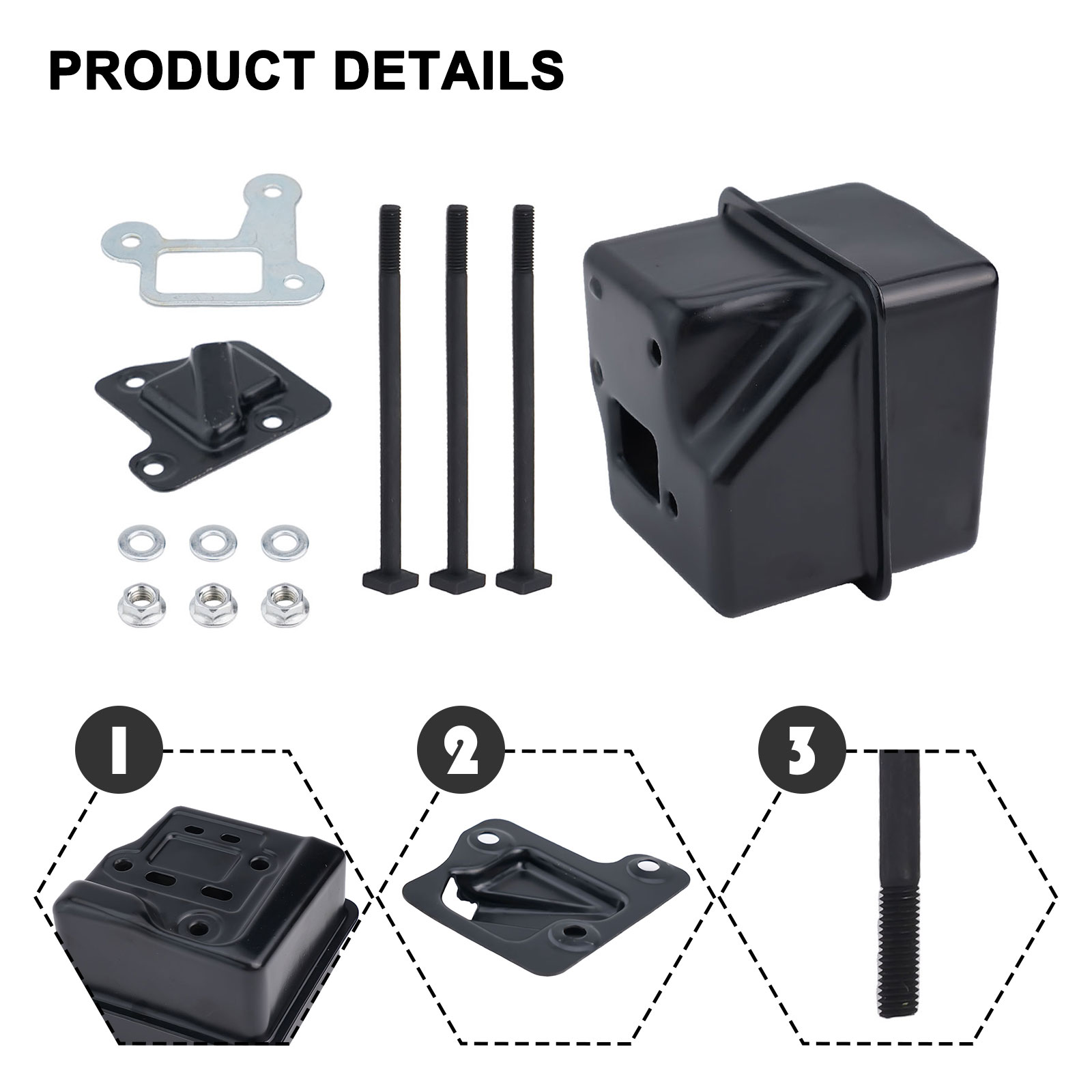 Exhaust Muffler Gasket Cover M - Power Tools With Names reseña y precio