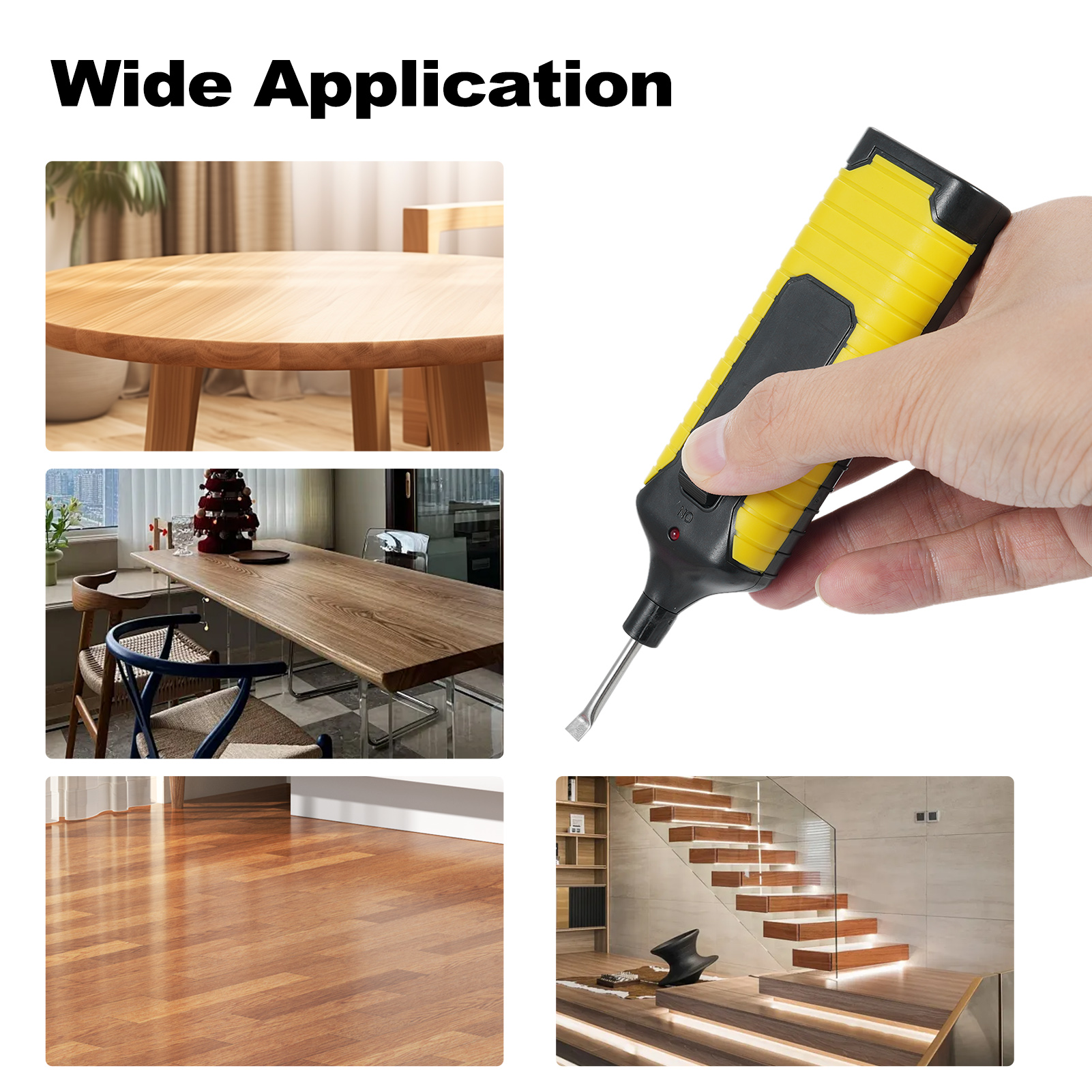 Wood Floor DIY Household Lamin - Power Tools Battery Repair reseña y precio