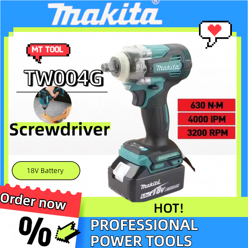 Makita TW004G 630N.m Brushless - Cordless Drill Driver reseña y precio
