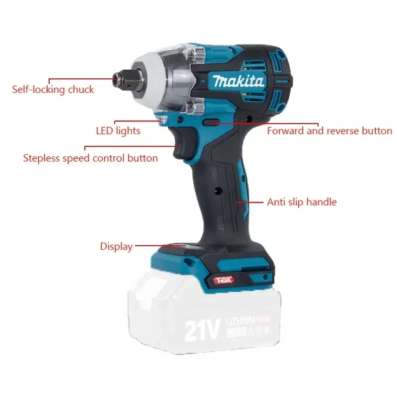 Makita TW004G 630N.m Brushless - Cordless Drill Driver reseña y precio
