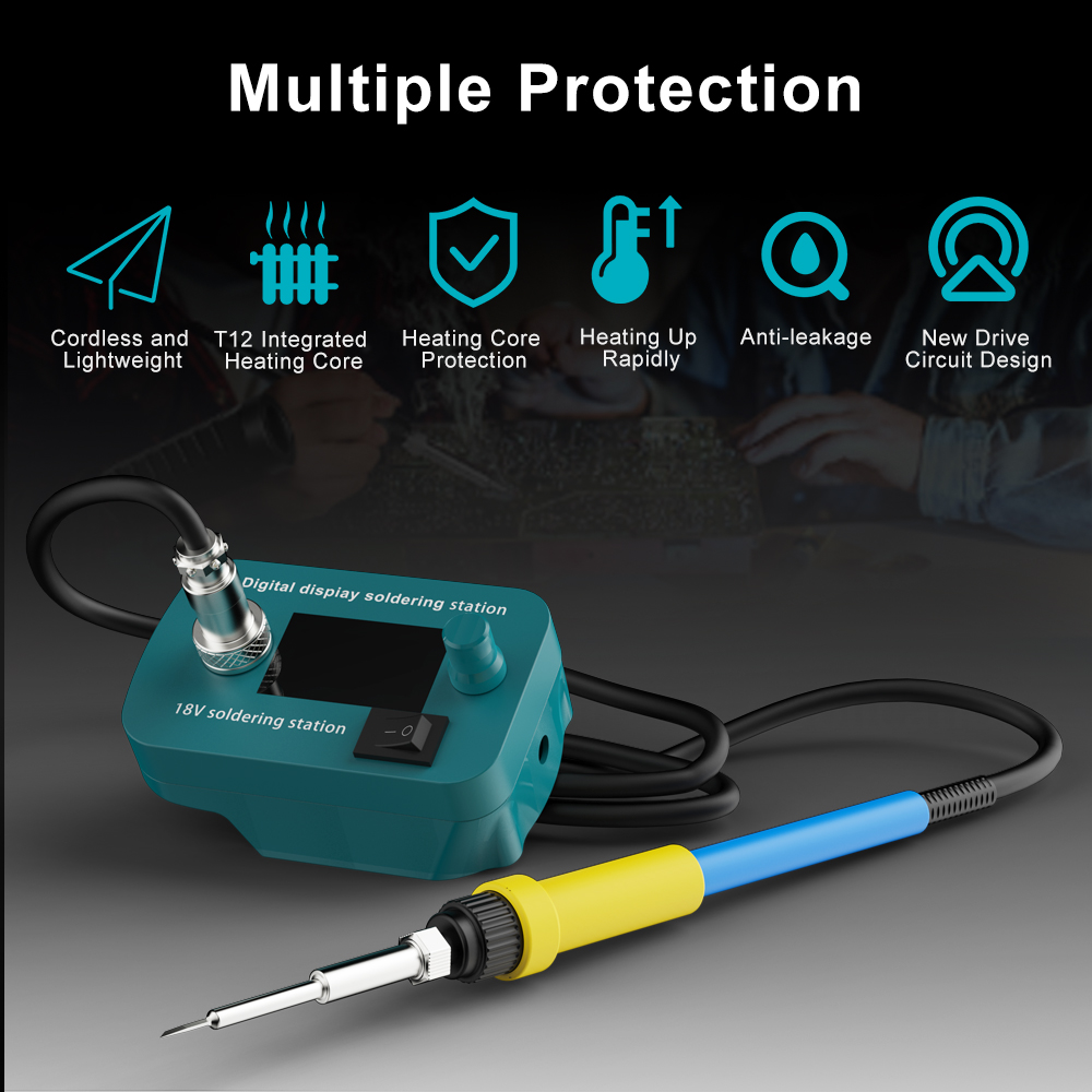 Cordless Electric Soldering Ir - Power Tools Battery Repair reseña y precio
