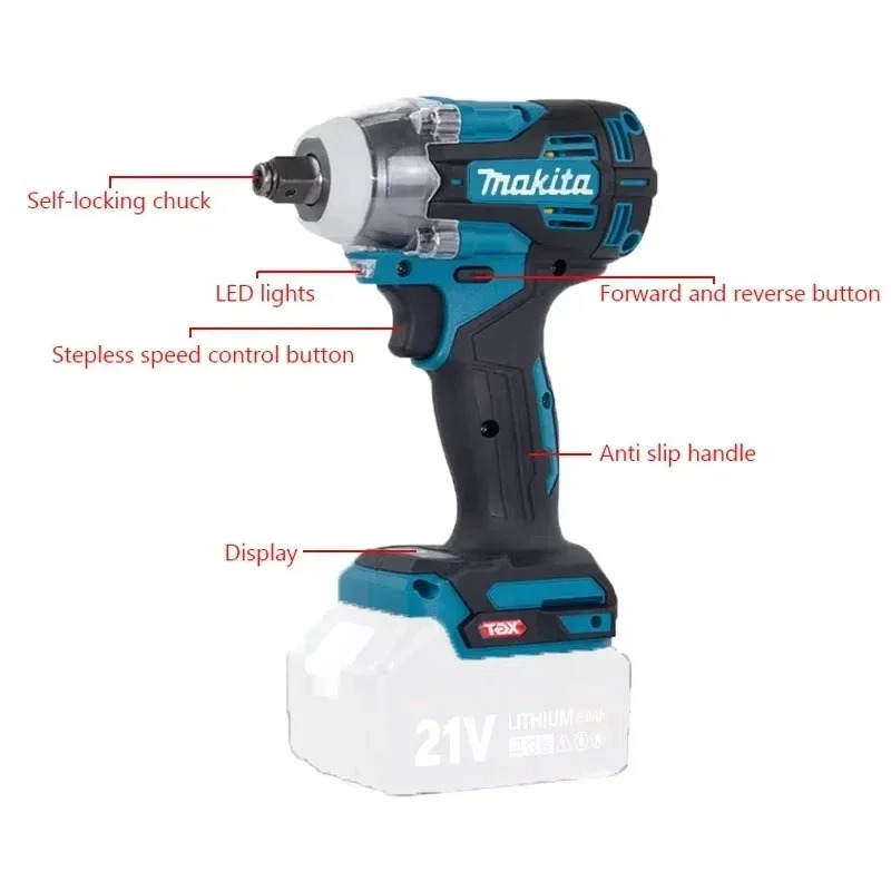 Makita TW004G Cordless Impact  - Power Tools Battery Repair reseña y precio