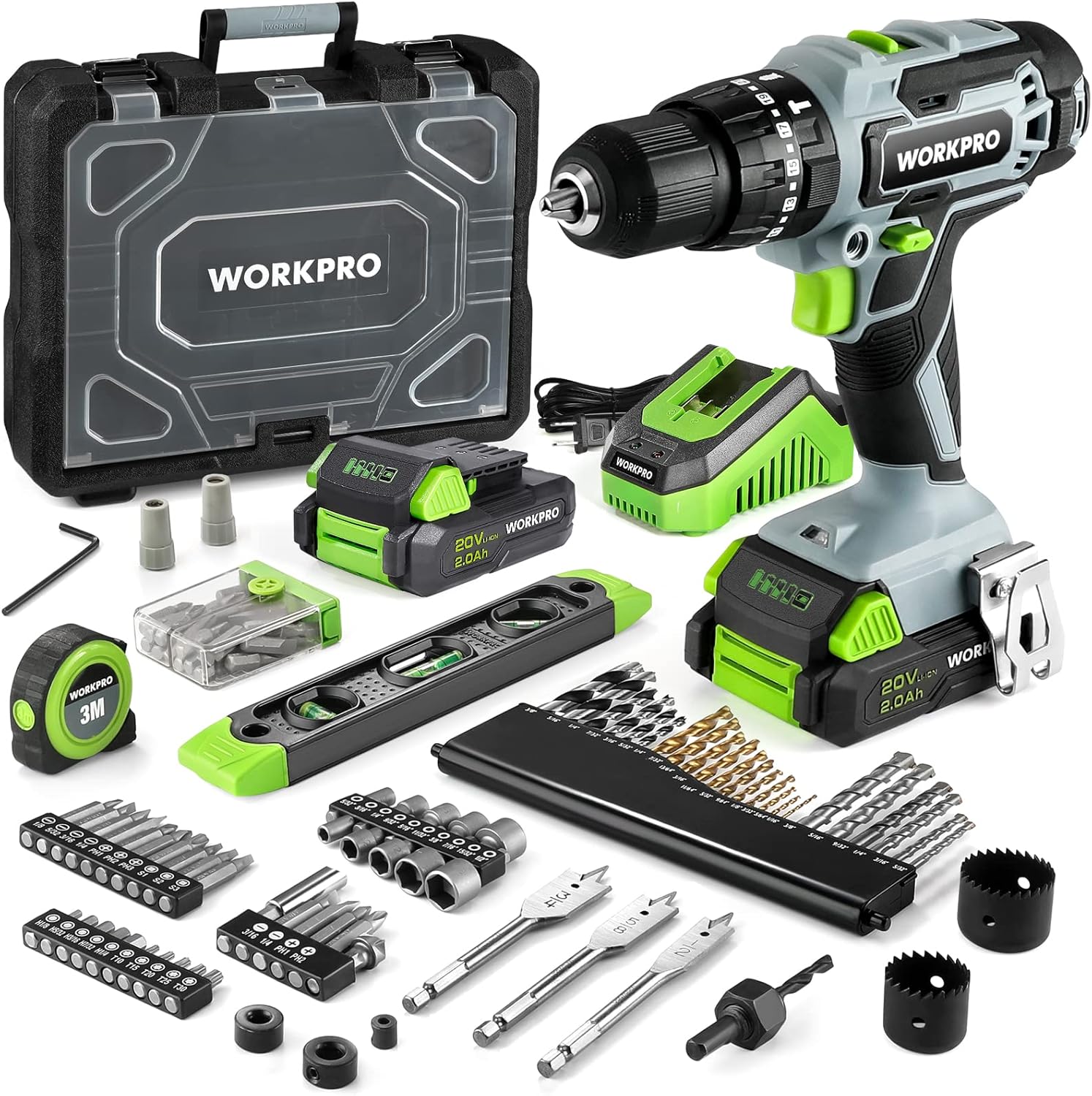 20V Max Cordless Drill Driver  - Cordless Drill Driver reseña y precio