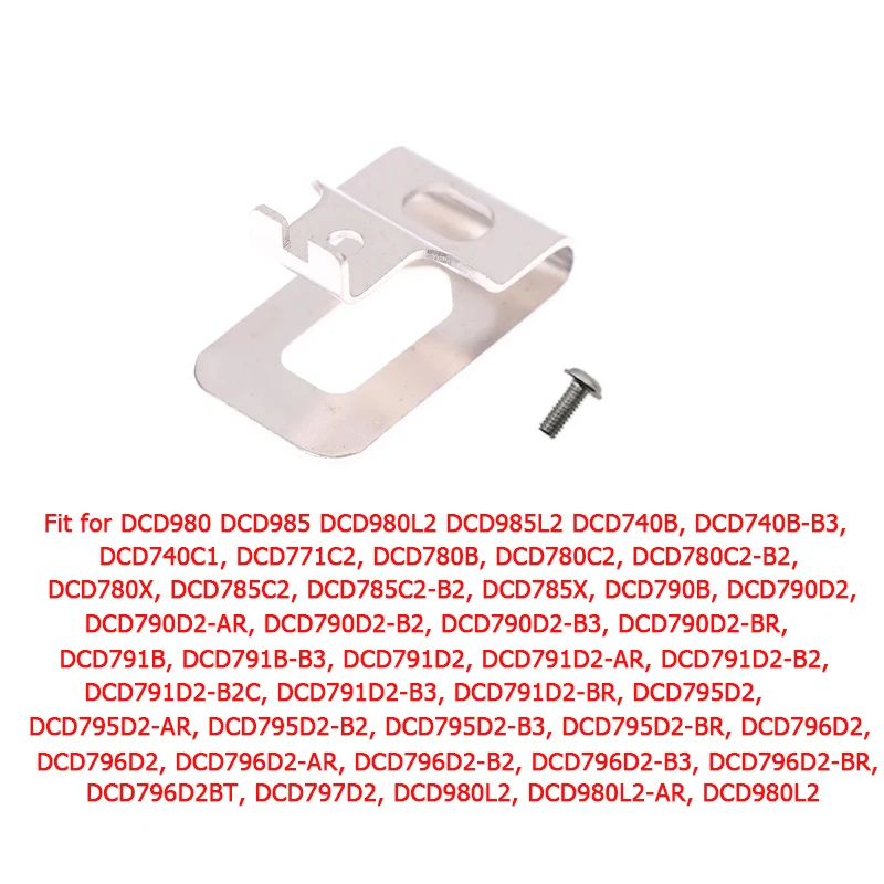 1/2Pcs Belt Clip Hook With Scr - Cordless Drill Driver reseña y precio