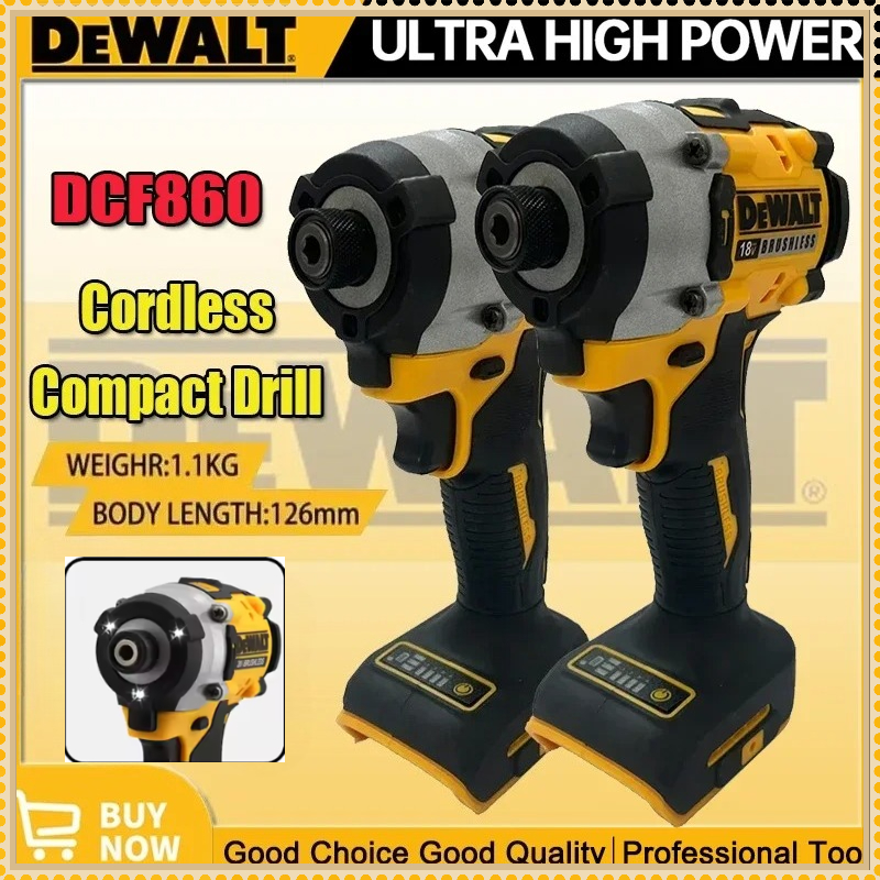 Dewalt  DCF860 Brushless Elect - Cordless Drill Driver reseña y precio