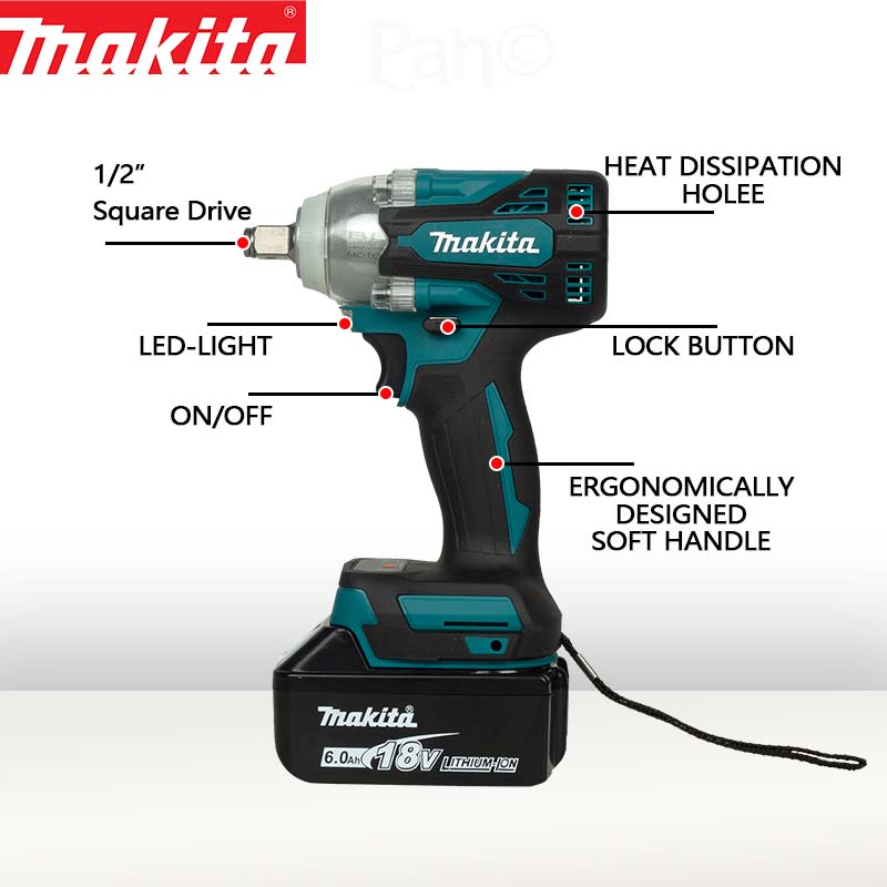 MAKITA DTW300Z Brushless lithi - Power Tools Impact Wrench reseña y precio