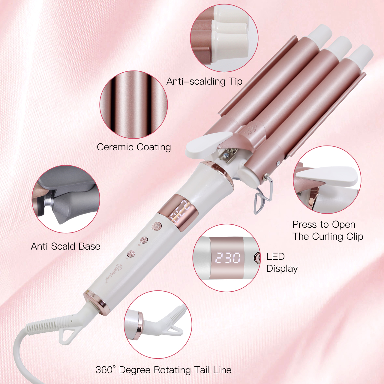 Hatteker Professional Hair Cur - Combo Power Tools reseña y precio