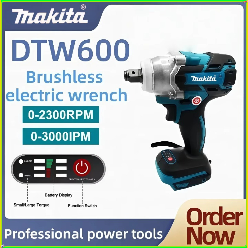 Makita DTW600 Brushless High T - Power Tools Battery Repair reseña y precio