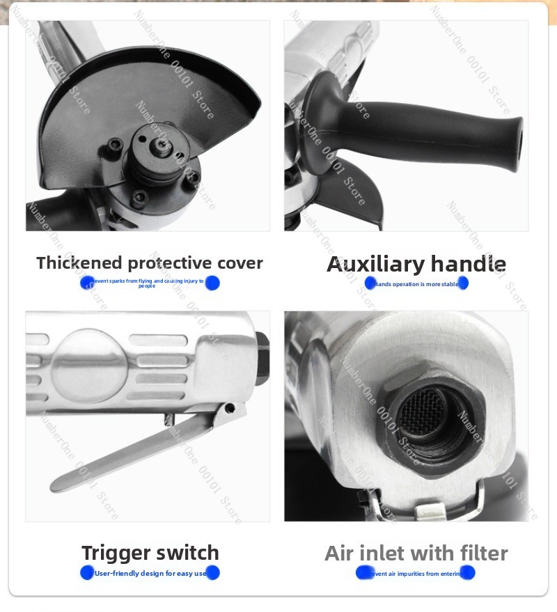 100mm pneumatic angle grinder  - Power Tools Pneumatic reseña y precio